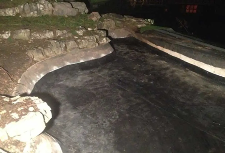 Pond Liner Installed at Bristol University Botanical Gardens